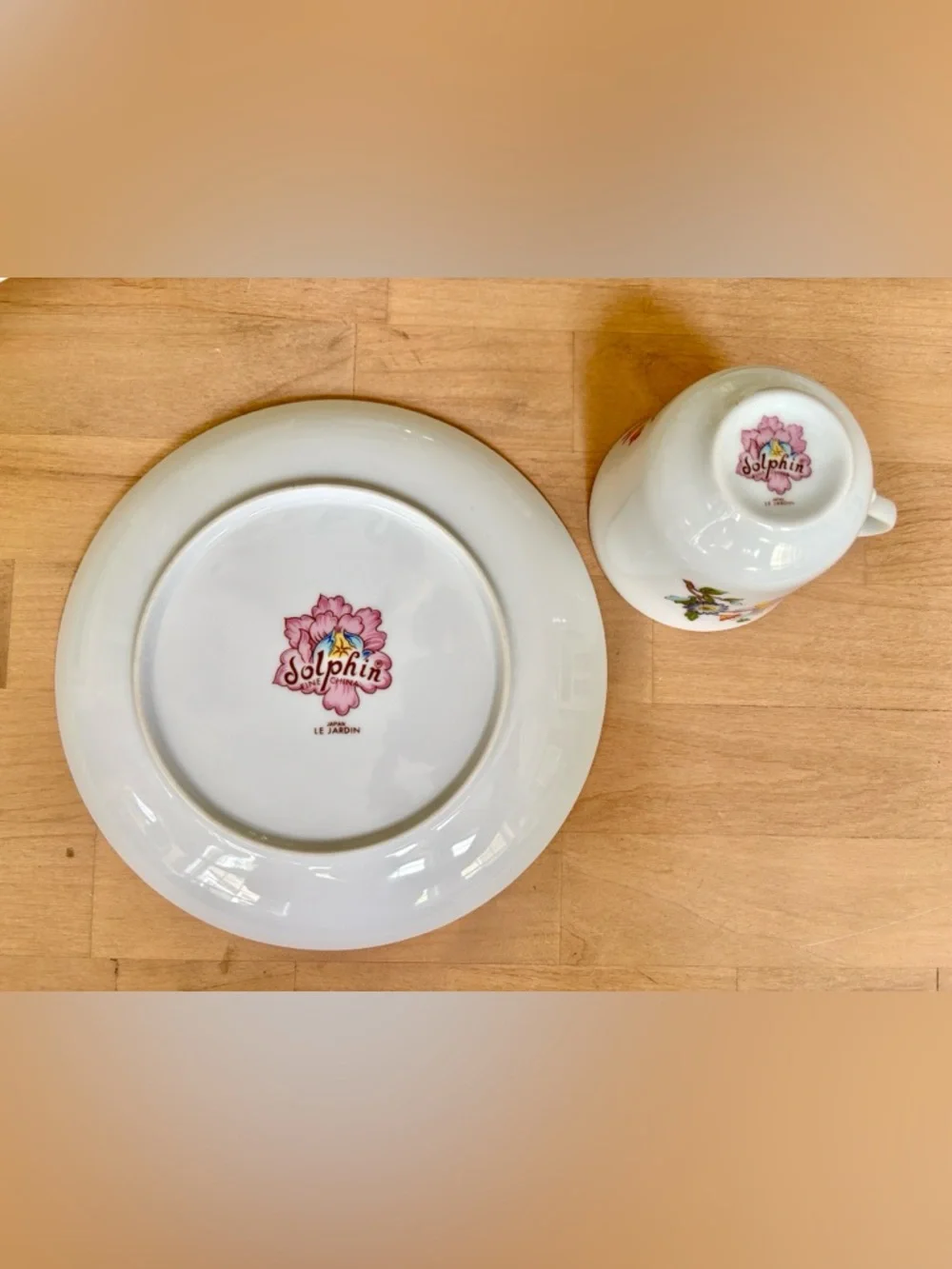 Dolphin Le Jardin set vintage
